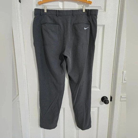 Nike Golf Pants Dry Fit Men's Size 40x32 Gray Lightweight Athleisure - Picture 2 of 11